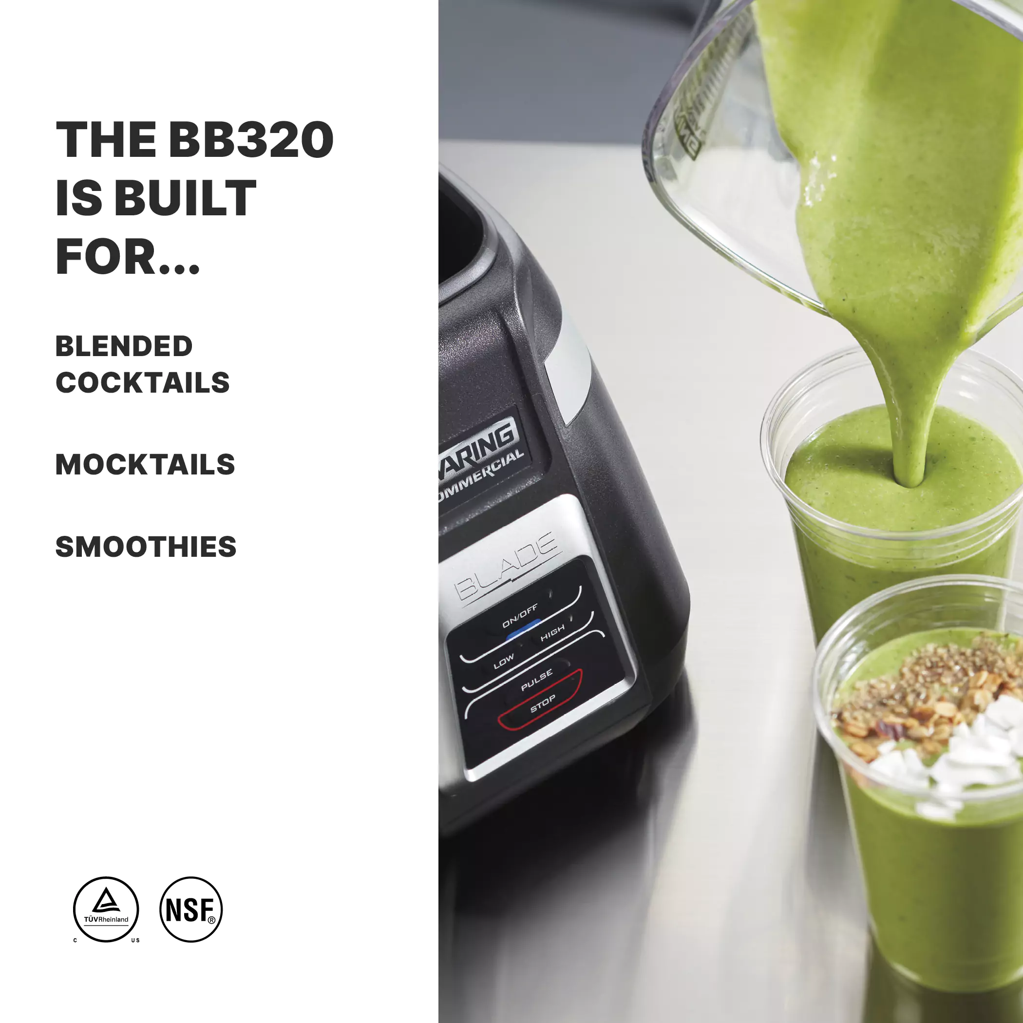 Blade Blender with Electronic Touchpad Control
